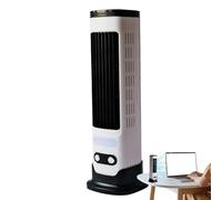 Ventilador De Torre De Dormitorio Con Carga USB: Mini Herramienta De Ventilación De Escritorio Personal Portátil, Turbina De Aire Silenciosa De 5 Velocidades, Enfriador De Columna De Encimera Recargab