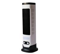 Ventilador de torre de habitación, soplador de de piso de 5 velocidades, carga USB, ventilación ajustable de bajo ruido, para camping, playa, hogar, oficina, escritorio y dormitorio