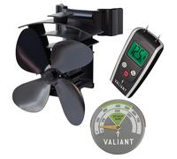 Ventilador de tubo de combustión Valiant Remora, medidor de humedad y...