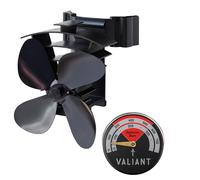 Ventilador de tubo de estufa Valiant - Remora, tubo de combustión montado y...