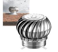 Ventilador de turbina de acero inoxidable 304 de 40 pulgadas, tapa de escape, ventilador de techo de turbina de viento sin alimentación, redondo de 1000 mm, ventilador de escape giratorio para hogares