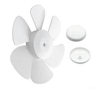 Ventilador eléctrico, aspas de ventilador de repuesto con agujero en D, accesorios para reparación de ventiladores de mesa de pedestal de escritorio (6 pulgadas)
