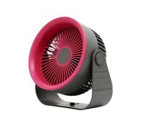 Ventilador eléctrico portátil 3600 mAh Circulador de Aire inalámbrico Escritorio inalámbrico Enfriador de Techo de Pared Ventilador silencioso Confort Enfriamiento silencioso (Caqui)