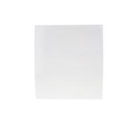 Ventilador extractor para baño, de 125 mm, con válvula de «No retorno», con obturador, uso apto también para cocina, moderno panel frontal., blanco
