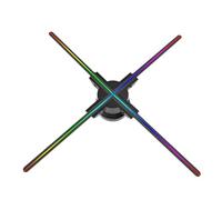Ventilador holográfico 3D de 45/52/56/60/65 cm, proyector, máquina publicitaria Multifuncional, Pantalla Ventilador Amplio ángulo de visión(60CM)