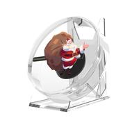 Ventilador holográfico 3D, Mini Ventilador holográfico 3D: proyector LED de Escritorio con Soporte y Control Remoto for anuncios vídeo e imágenes para Tiendas/Bares