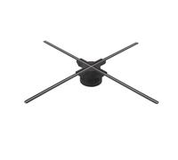 Ventilador holográfico 3D, Pantalla publicitaria holográfica WiFi en Tiempo Real con Control Remoto de 100 cm for exposición, Tienda y Bar. Amplio ángulo de visión
