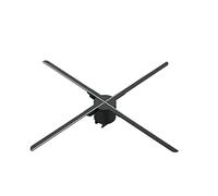 Ventilador Holográfico, Máquina publicitaria holográfica 3D Estéreo Dinámico de Alta definición Proyección a Simple Vista LED Luz Ventilador Pantalla Empalme 65 cm(US)