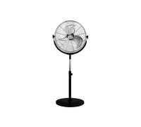 Ventilador industrial de pie en aluminio 120W con altura regulable Purline VENTY IND 120F Silver
