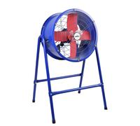 Abrila Torrente Azul-Rojo 370W - Ventilador Industrial 4 Aspas