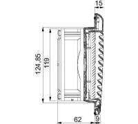Ventilador, IP54, 85m3/h, 24V DC, con ClimaSys NSYCVF85M24DPF