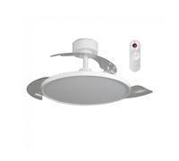 Ventilador led aspas retráctiles carpi cct dim 36w marca wonderlamp