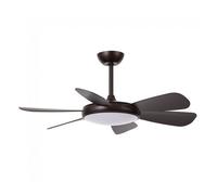 Wonderlamp Ventilador LED Clip Negro (24W)