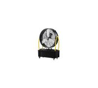 Ventilador Nebulizador Industrial Excalibur Negro/amarillo 3aspas Tanque Agua 25l