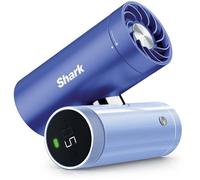 Ventilador nebulizador portátil 3 en 1 Shark ChillPill FA022EULV, con placa InstaChill, 10 velocidades, recargable (11 horas), color violeta