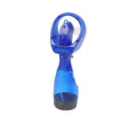 Ventilador Nebulizador PP Ligero para Playa y Viaje | para niebla fina y para brisa fresca, portátil 300g, operación silenciosa 36dB, ideal para playa(Blue)