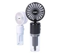VENTILADOR NEBULIZADOR RECARGABLE, 4 VELOCIDADES. 6,2 x 16,4 cm. COLORES SURTIDOS