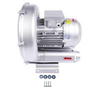 Ventilador para conductos, 0,55 kW - Capacidad: 100 m³/hora - Presión: 120 mbar - 230 V - Eléctrico - Ventilador compresor