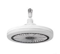 Ventilador para techo 10" con Temporizador y Control Ventilador(C) | minimalista, aspas ocultas cuando parado, estética limpia, tamaño para compacto 10 pulg