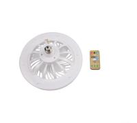 Ventilador para techo plástico 10" con control remoto Ventilador(A) | Plástico , aspas ocultas, para fácil , montaje sencillo para techo bajo