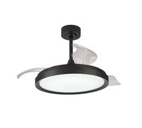 Ventilador plafón MISTRAL negro