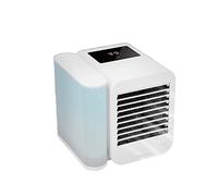 Ventilador portátil con aire acondicionado, Aromaterapia del difusor del humectador del refrigerador rápido del aire portátil blanco 1000ml(White)