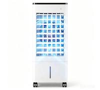Ventilador portátil con aire acondicionado, Tanque portátil AC 9L Control remoto Temporizador 15H Ventilador de 3 velocidades Apagado automático Oficina en casa(Buttons)