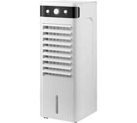 Ventilador portátil con aire acondicionado, Ventilador portátil de aire acondicionado, 3 velocidades, 46dB, temporizador de 12h, sin drenaje, caja de hielo(Mechanical Model)