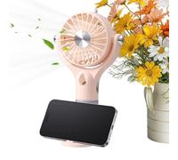 Ventilador Portátil con Nebulizador USB Recargable, 100 Velocidades,