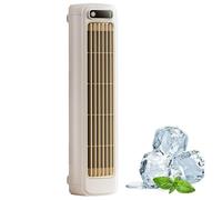 Ventilador portátil de la torre del aso de enfriamiento, mini refrigerador de aire recargable del USB con 3 velocidades y pantalla táctil del led, batería de 2000mAh para el viaje de la oficina en cas