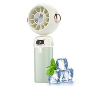 Ventilador portátil de mano, dispositivo de refrigeración, ventilador | Mini ventilador portátil de refrigeración de mano USB personal para viajes, cumpleaños, camping, coche, escritorio, verano