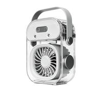 Ventilador portátil de niebla de mesa con tanque de agua y | Ventilador de niebla exterior para mesita de noche, dormitorio, hogar, dormitorio, exterior, camping y