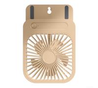 Ventilador portátil recargable de 3000 mAh, ventilador de escritorio ultra delgado alimentado por USB con 4 ajustes, flujo de aire ajustable de 350°, refrigeración personal silenciosa para oficina y