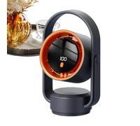 Ventilador portátil - Unidad de circuito de aire de 5 velocidades, 1800 mAh Rechargeable Table Cooling Device | Multifunctional Personal Cooling Equipment For Home Use, Bedroom Study, Apartment Living