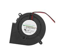 Ventilador radial DC sin escobillas, ventilador de refrigeración de doble rodamiento de bolas de 12 V, ventilador centrífugo Turbo con 2 pines, 97 x 94 x 33 mm