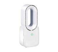 Ventilador recargable de mesa usb, sin aspas, 3 velocidades 12,4 x 9 x