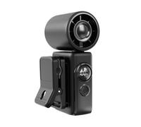 Ventilador refrescante para coche, ventilación giratoria de 360 grados, ventilador de pinza recargable de mano con pantalla LED para coche, para adultos, viaje al aire libre cocido