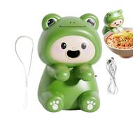 Ventilador Refrigerador De Alimentos Dispositivo Soplador Compacto Con | Ventilador USB recargable portátil de diseño animal de aire fresco para bebidas calientes, comidas, oficina, reuniones