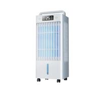 Ventilador refrigerador portátil, Aire acondicionado móvil, enfriador evaporativo de 10 l y 45 W, 3 modos, temporizador, control remoto