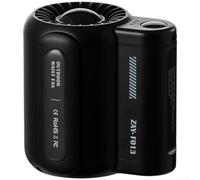 Ventilador Sin Aspas Recargable USB 4500mAh Cintura(Black)