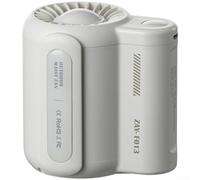 Ventilador Sin Aspas Recargable USB 4500mAh Cintura(White)