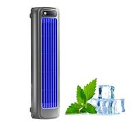 Ventilador sin Cuchilla portátil de Migilife, circulador de Aire silencioso de 3 velocidades, Aire Vertical de enfriamiento con Ganchos para Uso en Pared o en pie, operación Tranquila para Dormitorio