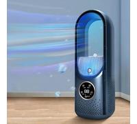Ventilador sin cuchilla portátil, refrigerador de escritorio con alimentación USB con 6 velocidades y temporizador, circulador de aire silencioso de la torre para el hogar de la oficina del dormitorio