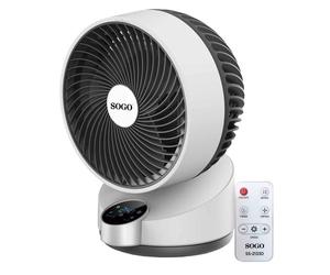 Ventilador sobremesa 25cm 50w 3 velocidades blanco