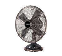 Ventilador sobremesa capitolio negro/cobre 37w 3velocidades 4asp fijo