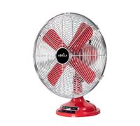 Ventilador sobremesa capitolio rojo/cromo 37w 3velocidades 4asp fijo y