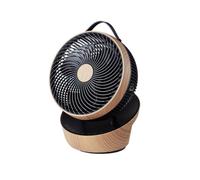 Abrila Petirrojo Negro-Madera 25W - Ventilador De Sobremesa 3 Aspas