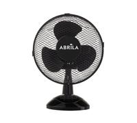 Abrila Pizarro Negro 25W - Ventilador De Sobremesa Pequeño 3 Aspas