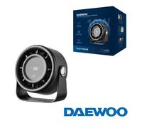 Daewoo Ventilador de sobremesa DW9018 USB recargable 10W 4 aspas 4 velocidades con display