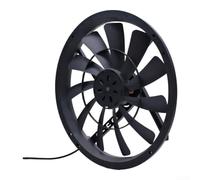Ventilador Solar 10 Pulgadas con Panel 15W Monocristalino | Potencia 15W estable, silicio monocristalino, para ideal para hogares, reduce humedad interior